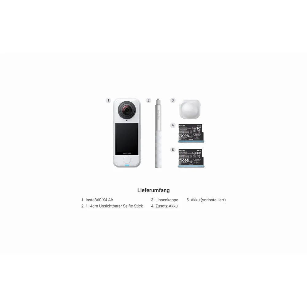 Insta360 X4 Air Starter Bandle Arctic White, COD 7411-135