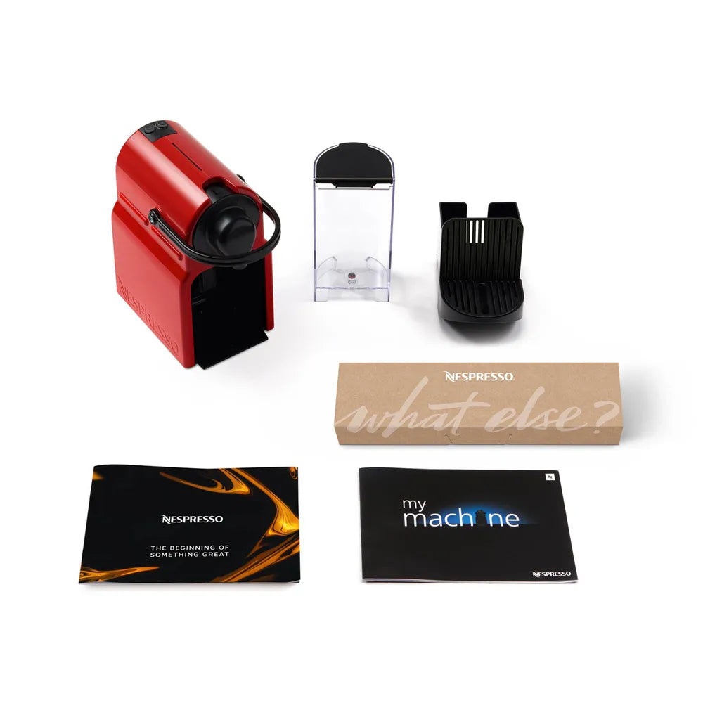 Kapselmaschine Nespresso Inissia von Krups Red