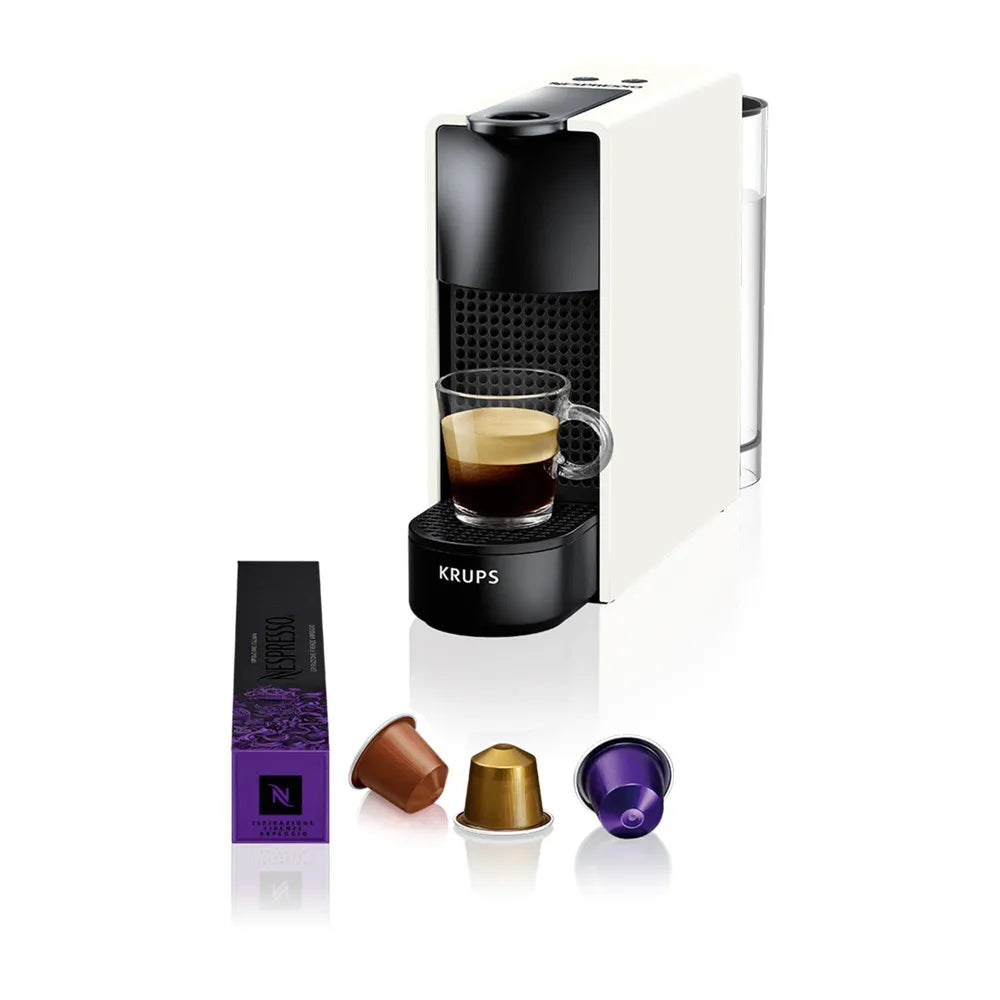 Kapselmaschine Nespresso Essenza Mini von Krups White