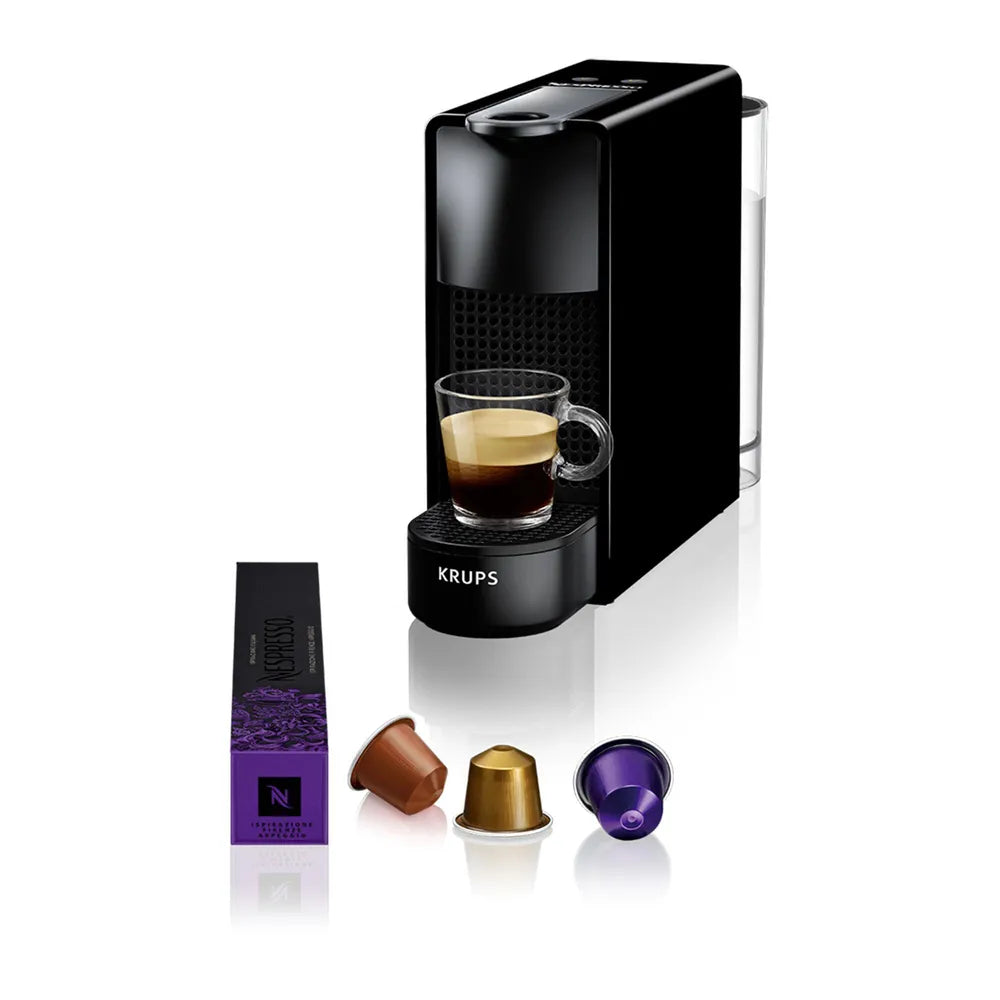 Kapselmaschine Nespresso Essenza Mini von Krups Black