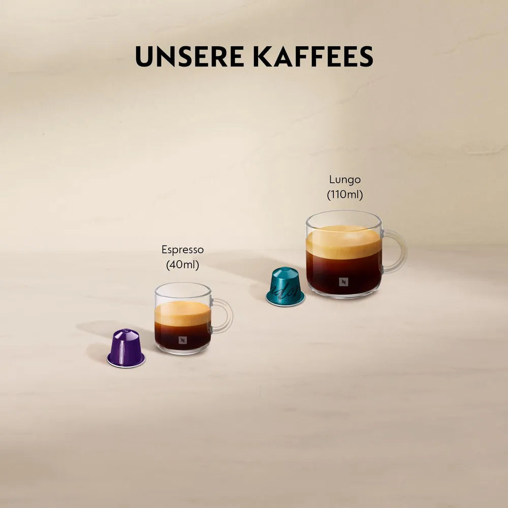 Kapselmaschine Nespresso Essenza Mini von Krups Black