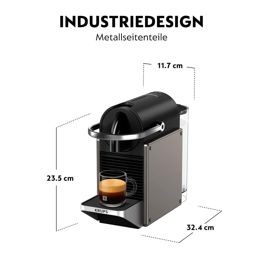 Nesspresso Pixie Redesing Coffee Machine von Krups Titan