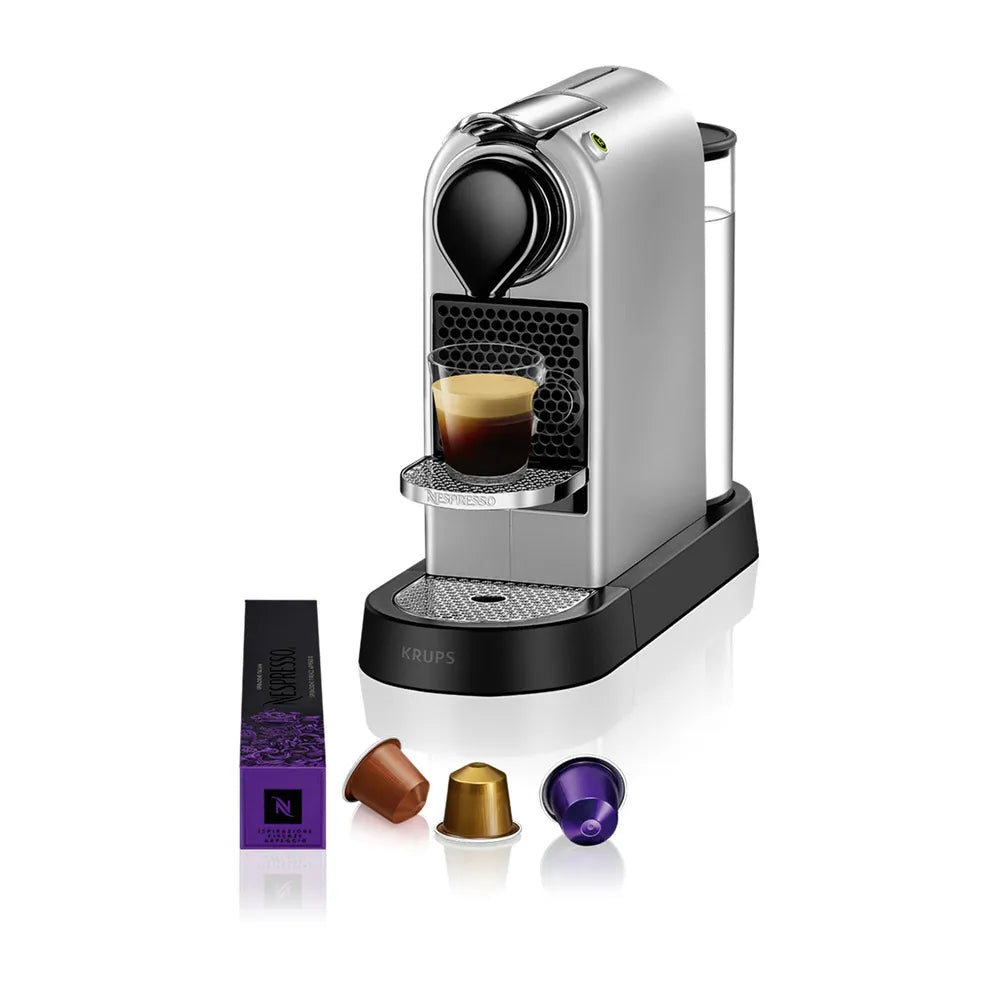 Coffee Machine Nespresso CitiZ von Krups Silver