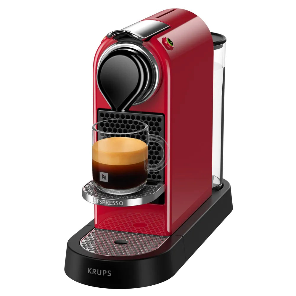 Coffee Machine Nespresso CitiZ von Krups Kirschred