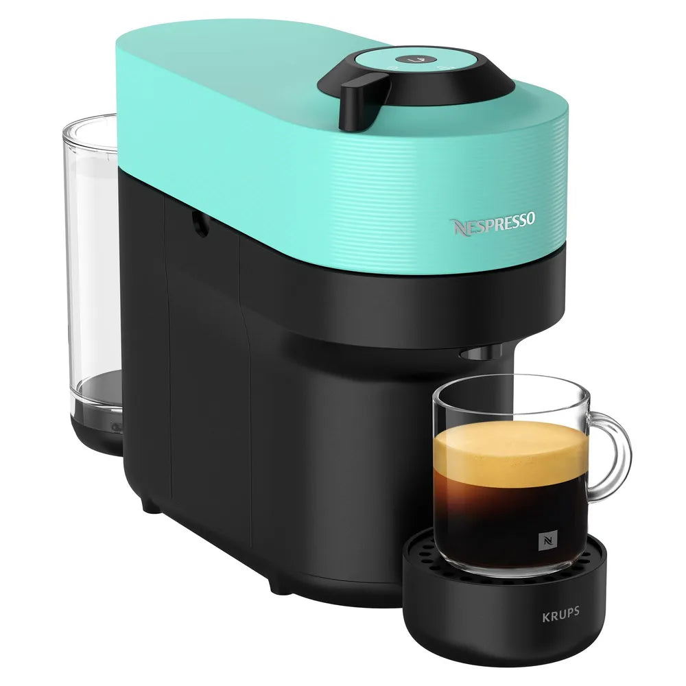 Coffee Capsule Machine Nespresso VERTUO POP von Krups Aqua Mint