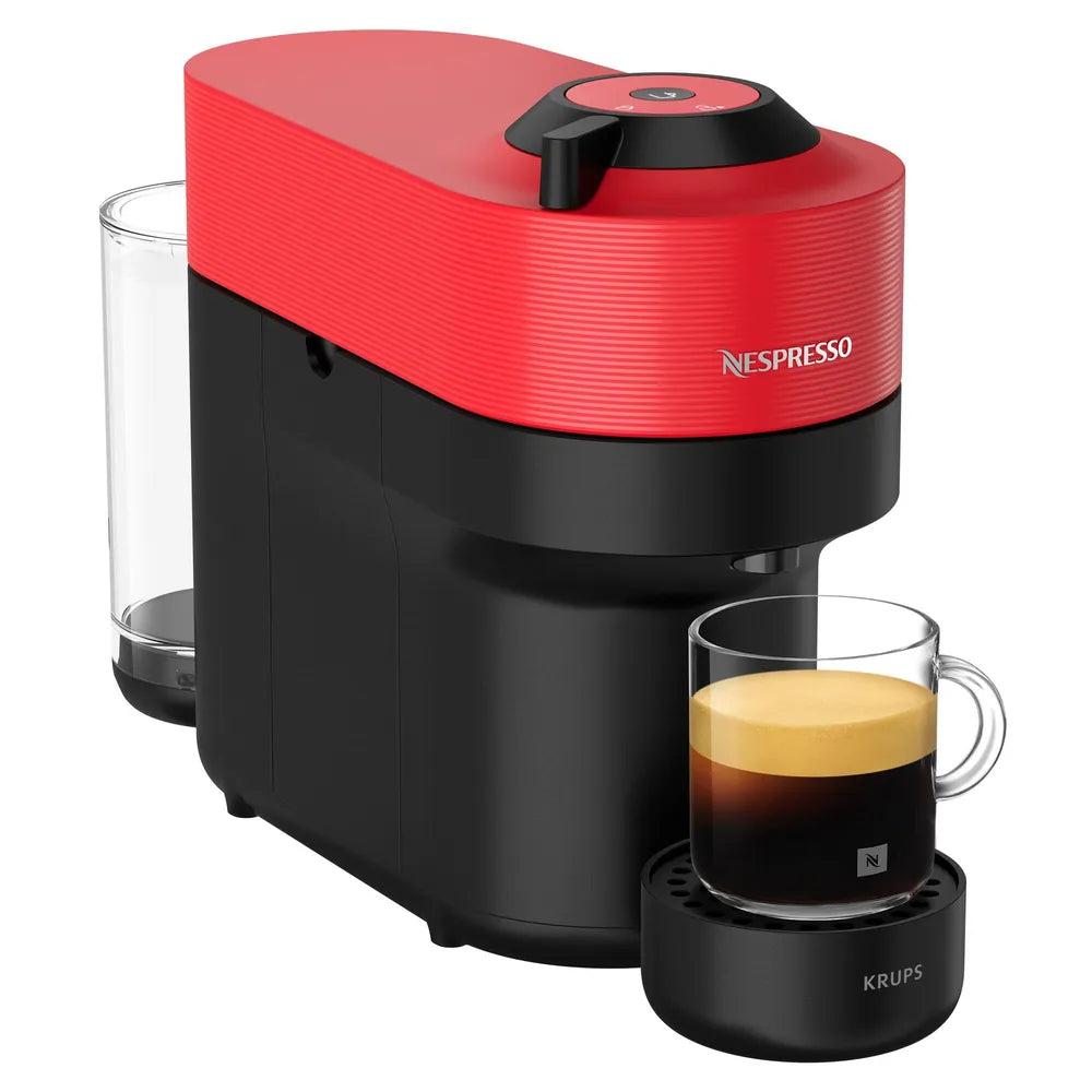 Coffee Capsule Machine Nespresso VERTUO POP von Krups XN9205 Spicy Red