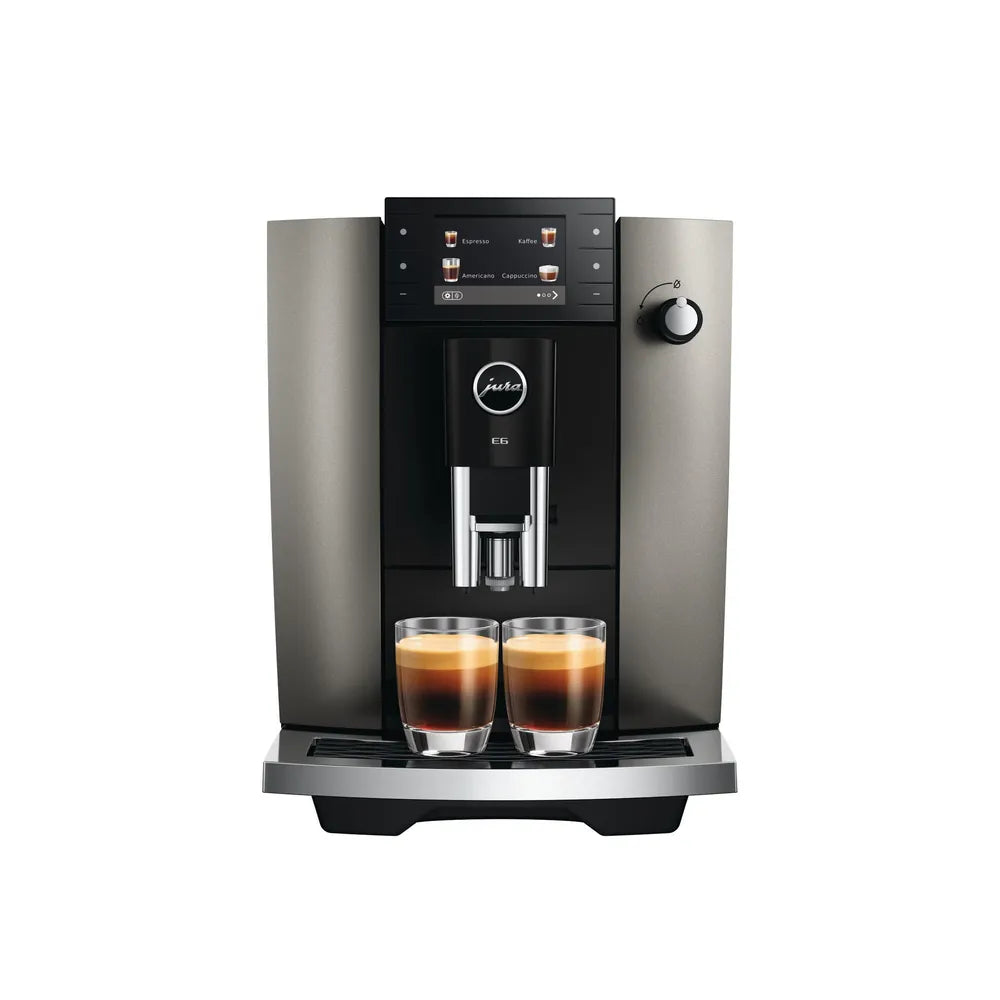 JURA E6 Dark Inox (ED) Automatic Coffee Machine
