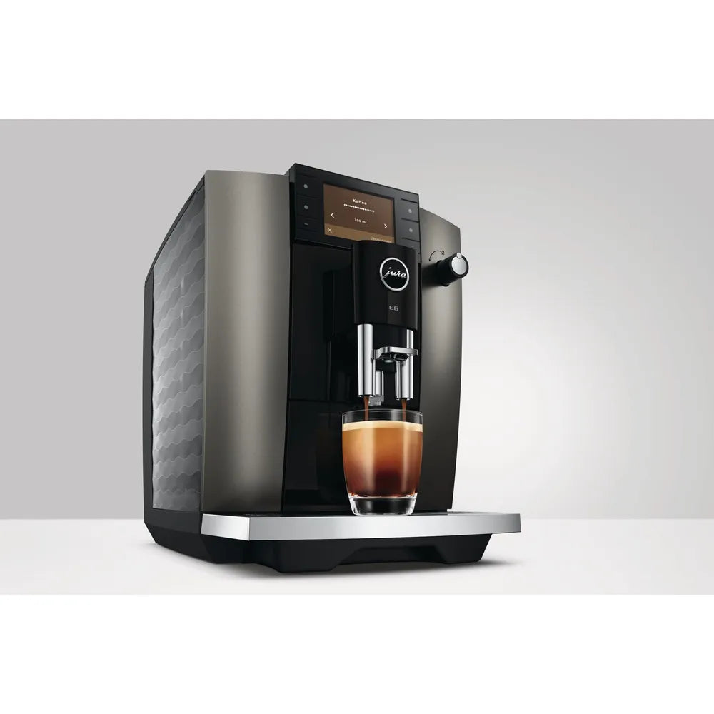 JURA E6 Dark Inox (ED) Automatic Coffee Machine