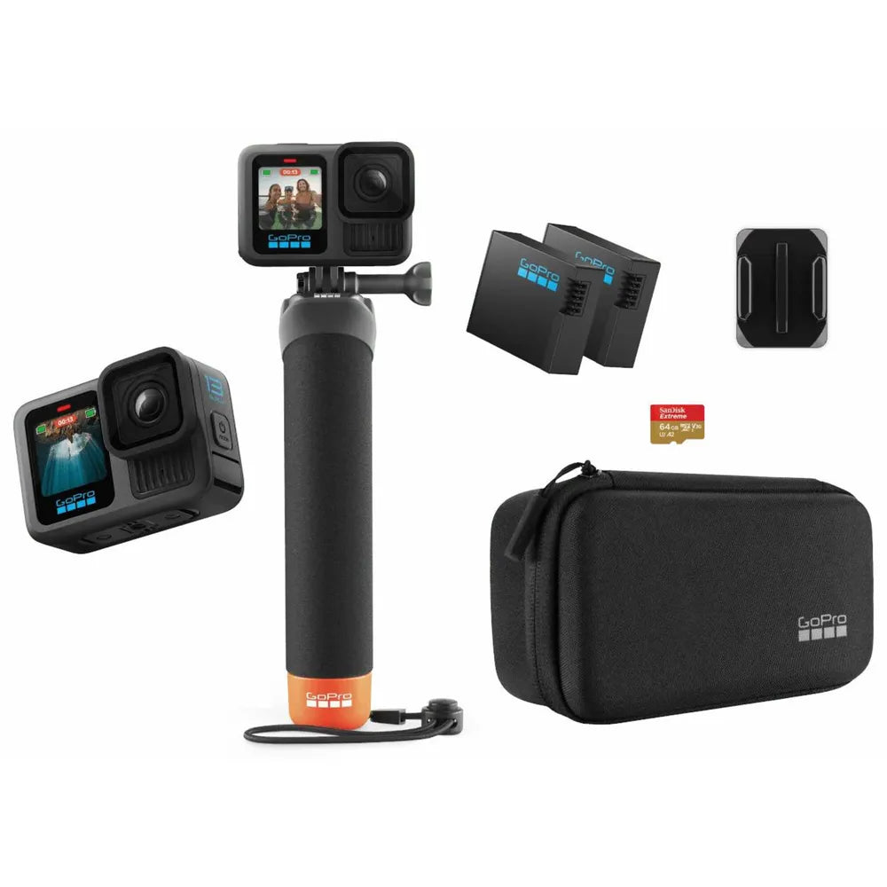 GoPro Hero 13 Black + Zubehör Hard Bandle, COD 7413-03A