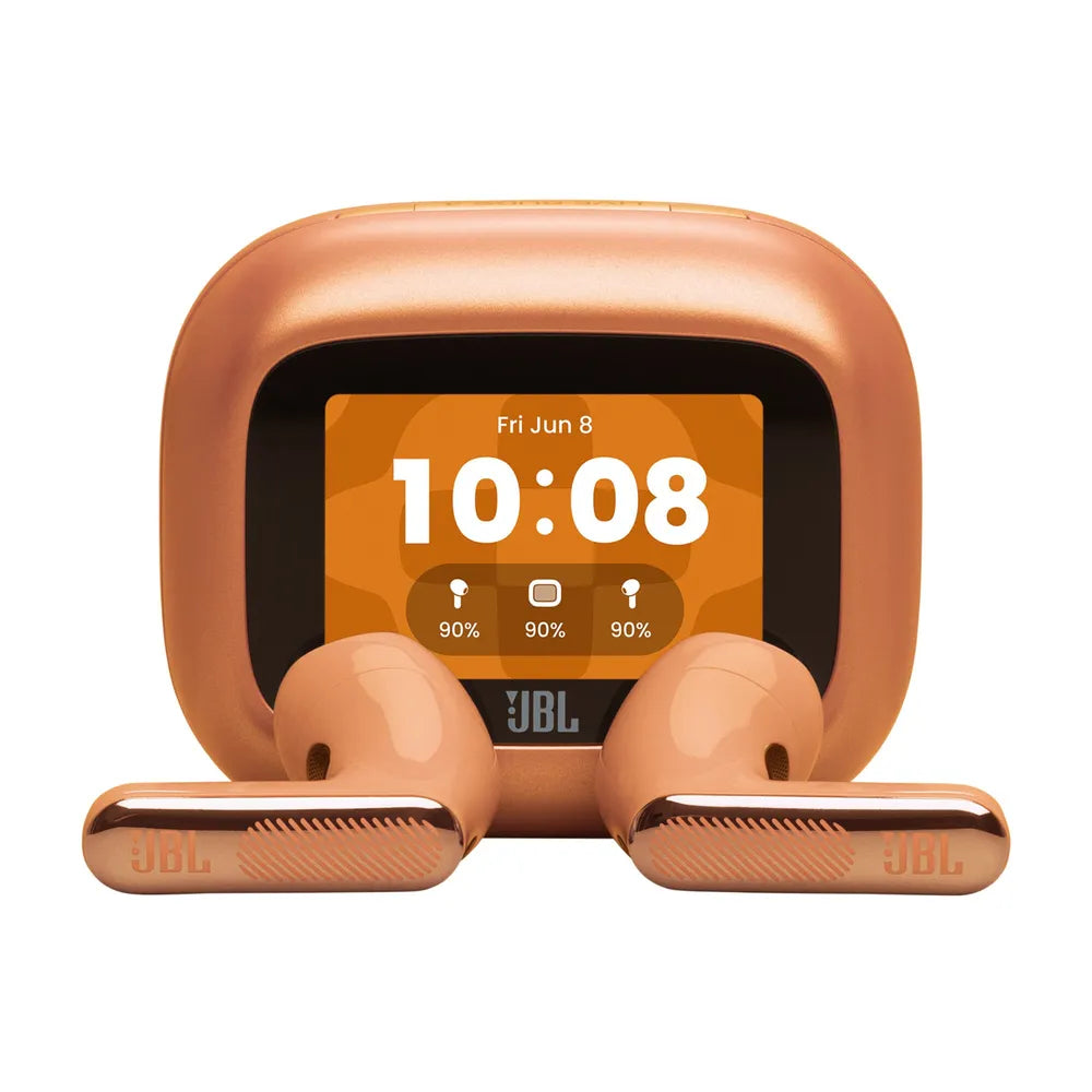 JBL LIVE Flex 4 True-Wireless In-Ear Bluetooth Headphones orange Noise Cancelling