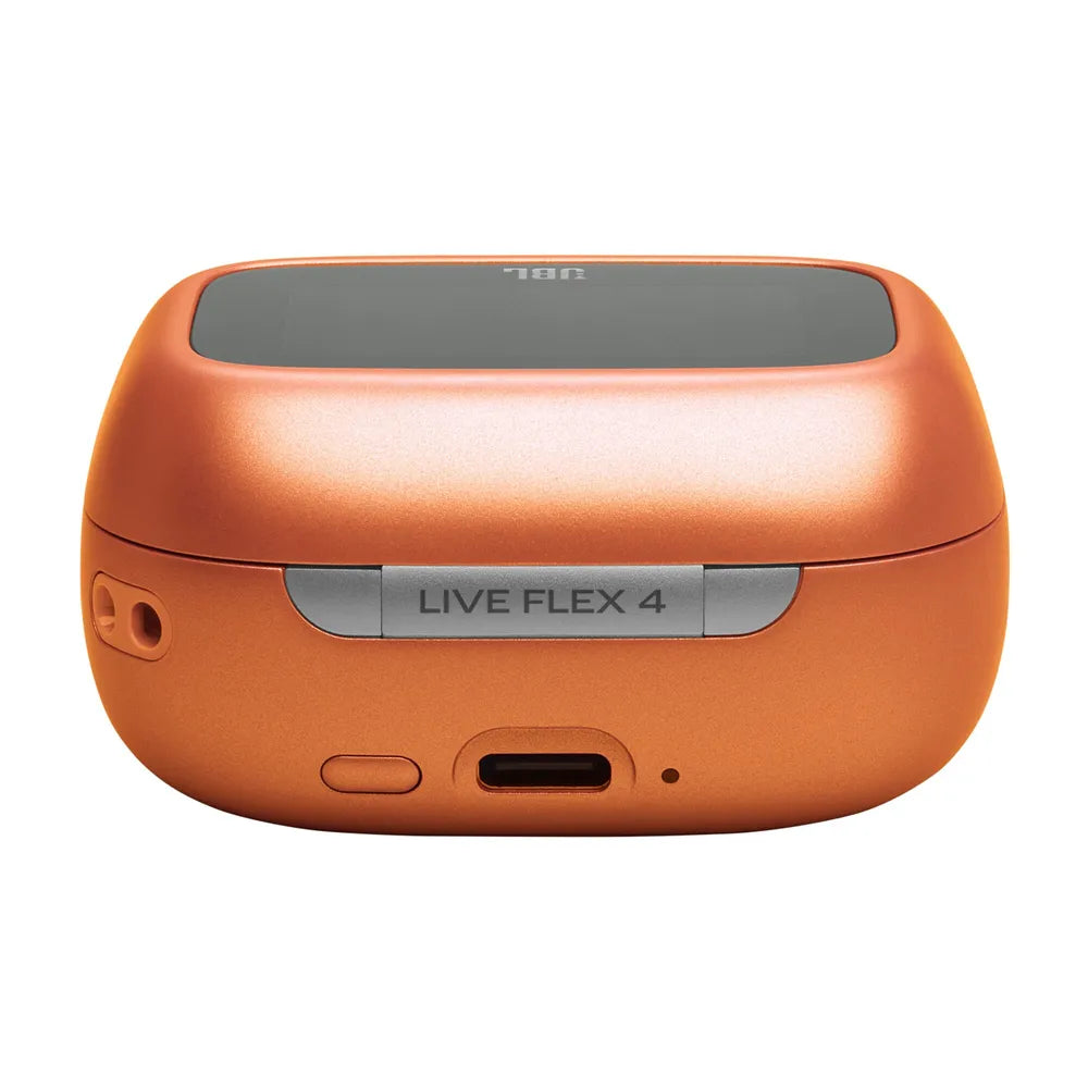 JBL LIVE Flex 4 True-Wireless In-Ear Bluetooth Headphones orange Noise Cancelling