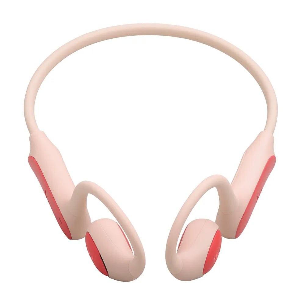 JBL Juneor Free Open Soand Behind Neck Bluetooth Headphones for Kinder peach