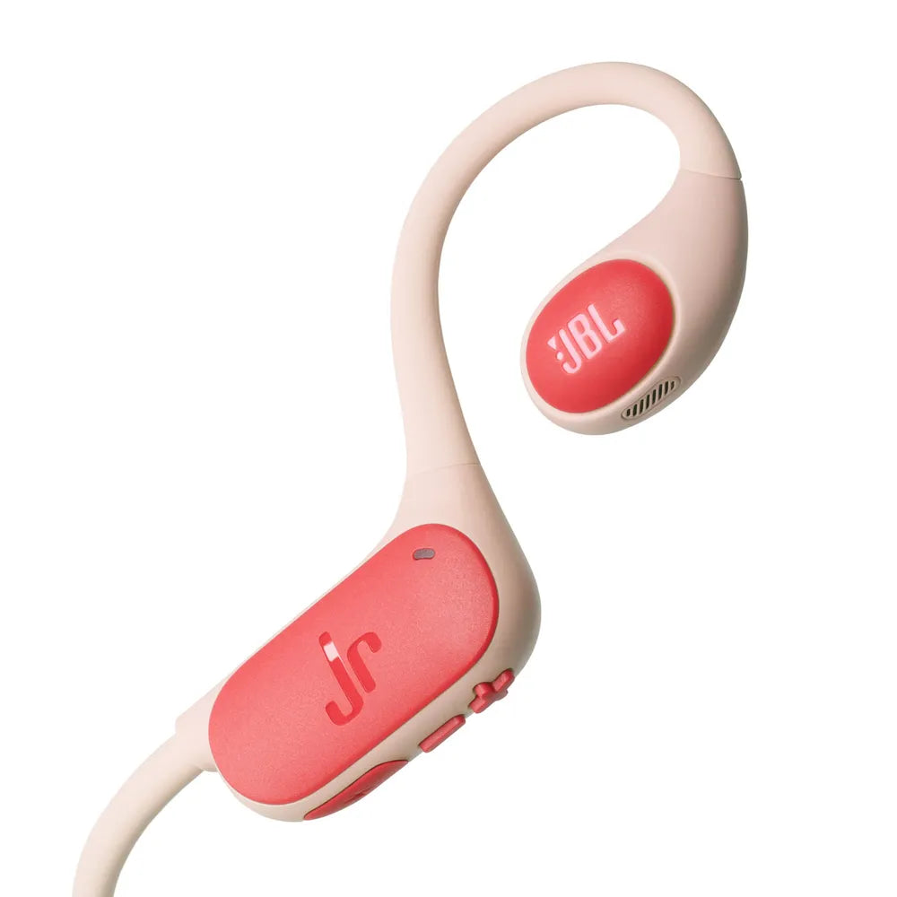 JBL Juneor Free Open Soand Behind Neck Bluetooth Headphones for Kinder peach