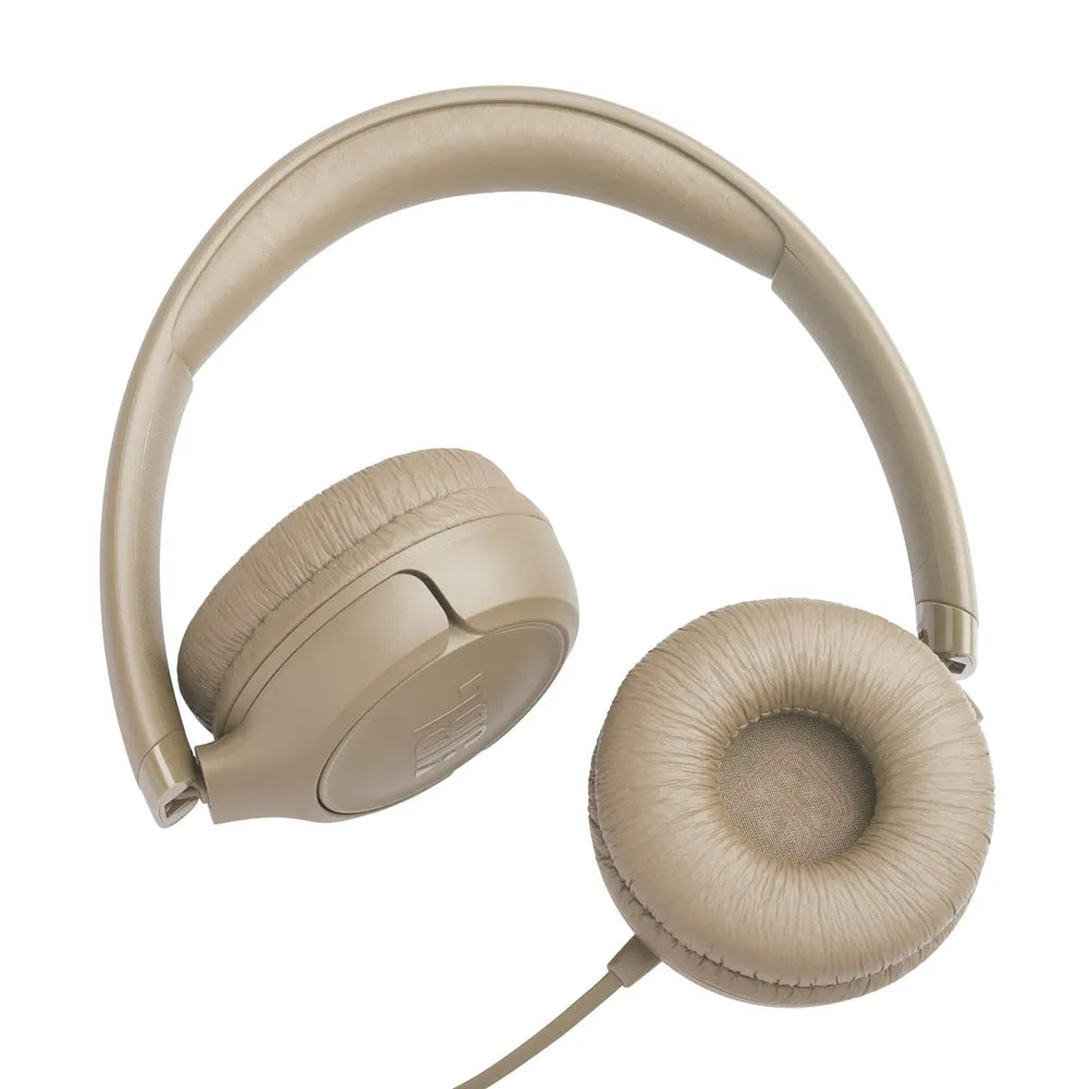 JBL TUNE 530 - kabelgebandener On-Ear-Headphones Microphone beige