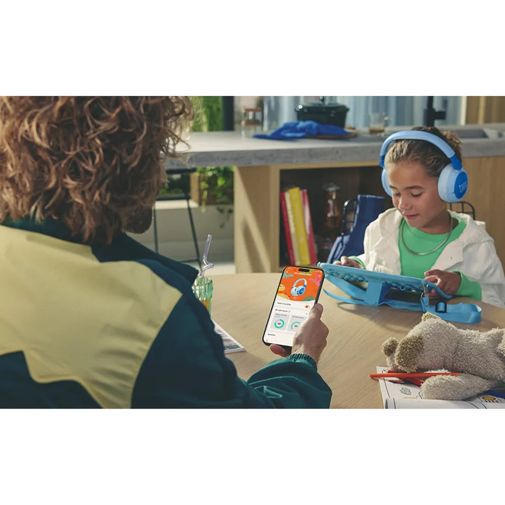 JBL Juneor 470NC kabelloser Headphones for Kinder with Noise Cancelling white