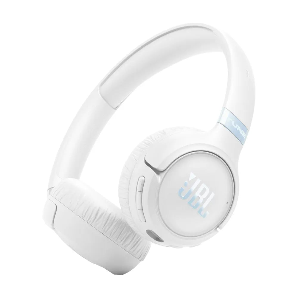 JBL Tune 680NC Noise Cancelling Bluetooth On-Ear Headphones white