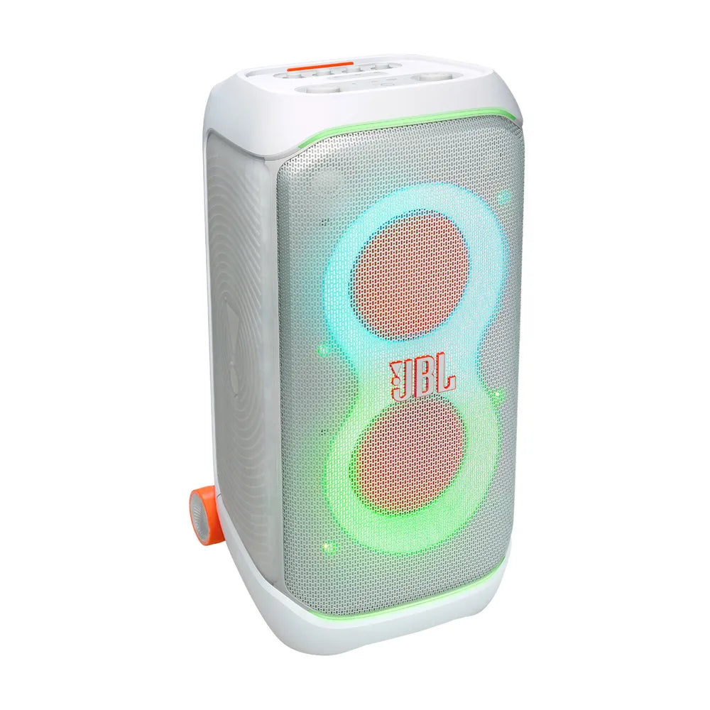 JBL PartyBox STAGE 320 Bluetooth-Speaker white with Battery and Lichteffekten