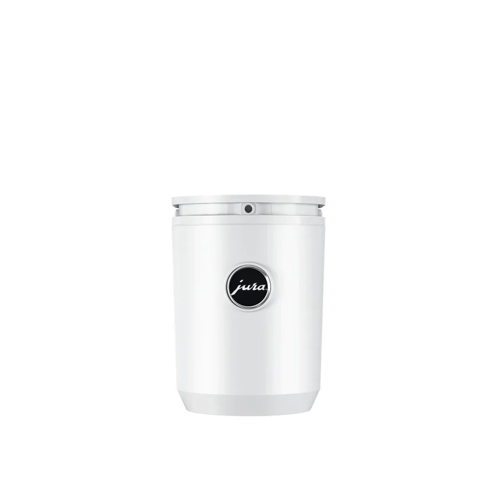 JURA J8 twin Diamond White Automatic Coffee Machine incl.. Gratis 0,6 Liter Cool Control 24237 (EA) White Milchkühler