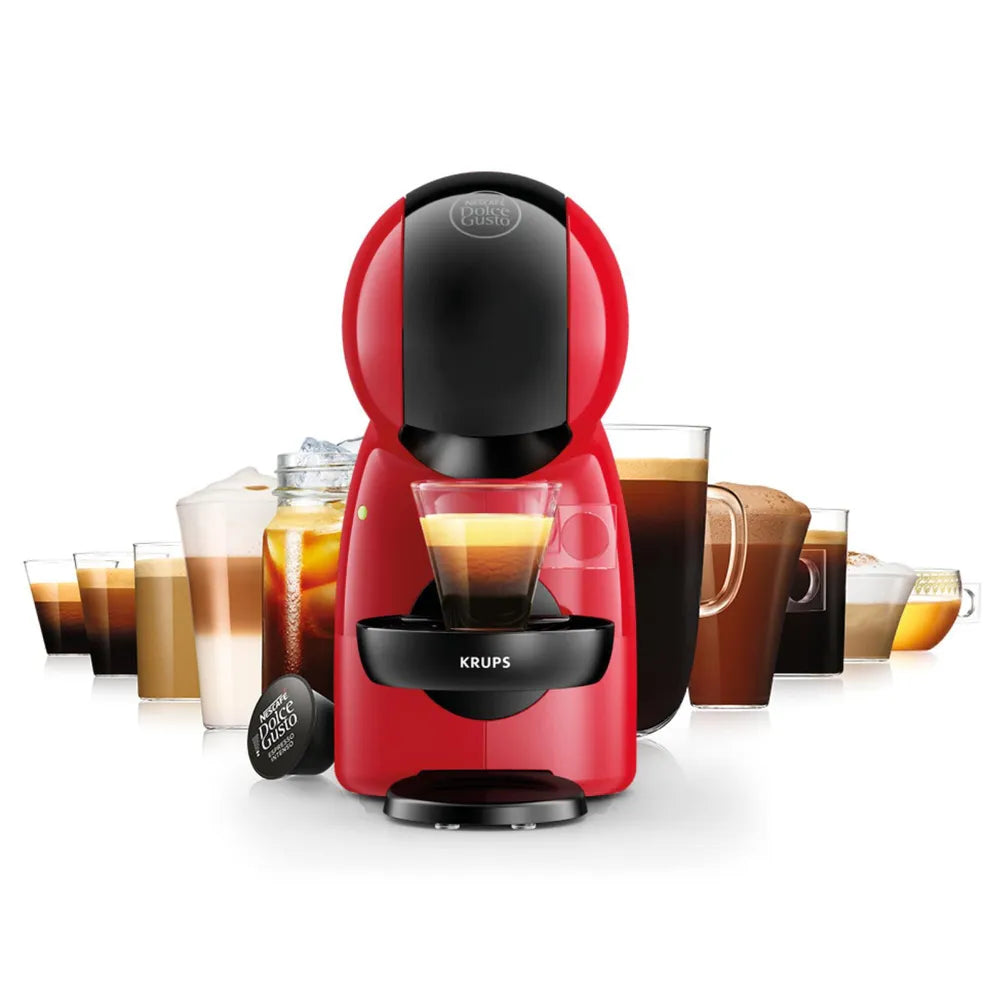 Krups Nescafé Dolce Gusto Coffee Capsule Machine KP1A35 Piccolo XS red