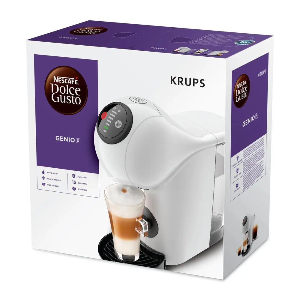 Krups Nescafé Dolce Gusto Coffee Capsule Machine KP2431 Genio S white