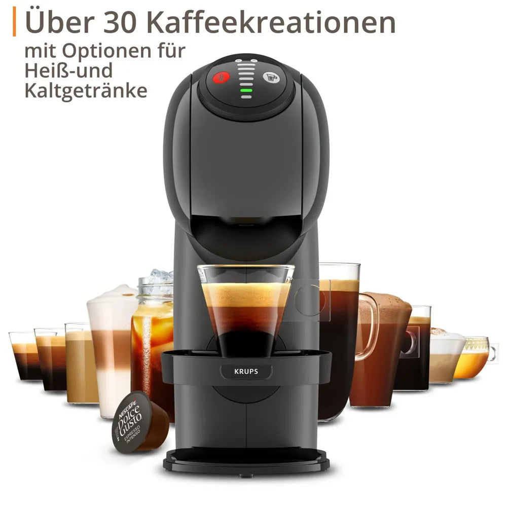 Krups Nescafé Dolce Gusto Coffee Capsule Machine KP243B Genio S Anthrazit