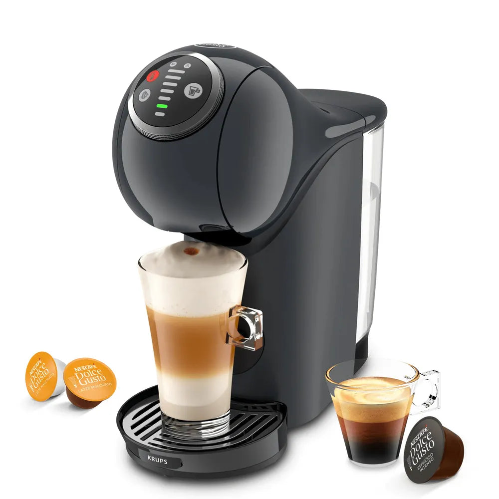 Krups Nescafé Dolce Gusto Coffee Capsule Machine KP340B Genio S Plus Cosmic Grey