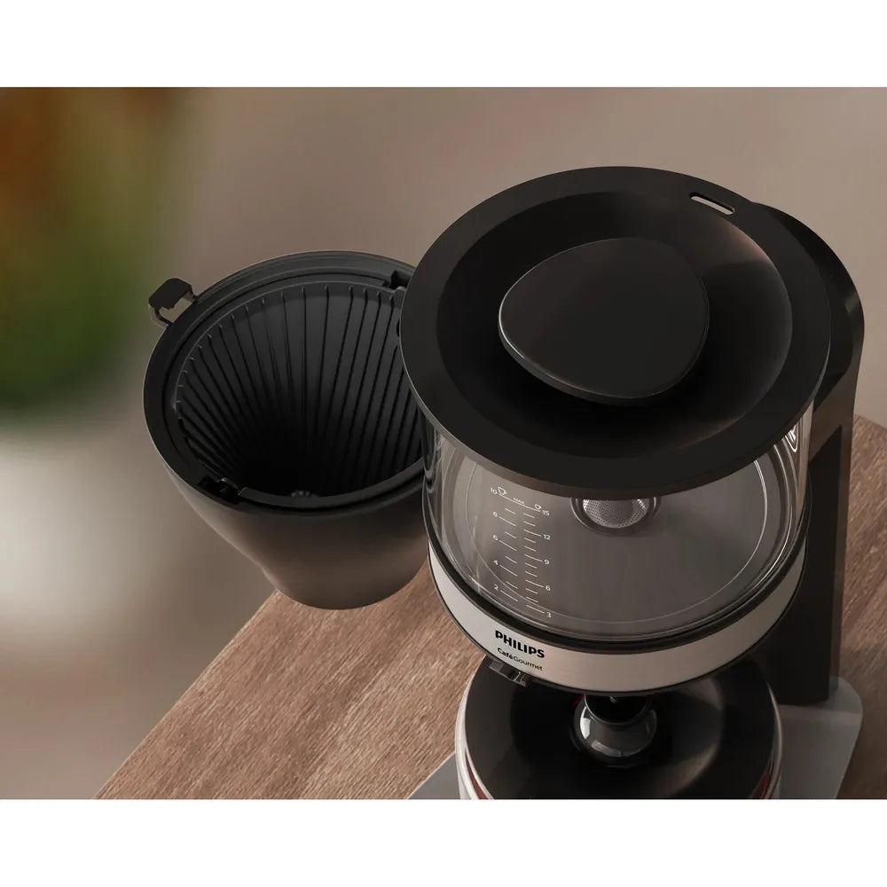 Philips HD5416/60 Café Gourmet Coffee Machine black Boil and Brew