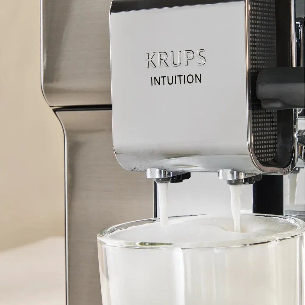 Krups EA879E Intuition Experience Hot&Cold Automatic Coffee Machine Silver